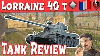 Lorraine 40 t WOT Blitz Tier 8 French Medium Review / Guide | Littlefinger on World of Tanks Blitz