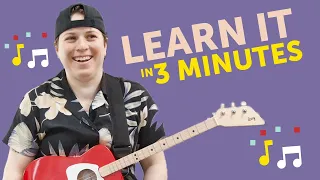 Em-A Basic Chord Progression for Beginners  [Loog Guitar School]