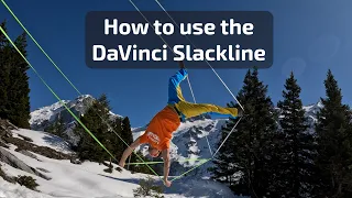 Slackline-Tutorial - How to use the DaVinci Line