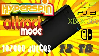 ✅ HYPERSPIN 12 TB 🤜 Emulación TOTAL con + de 100000 Juegos 😱 JUEGA A TODO con un solo Dispositivo 🕹