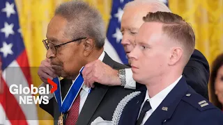US Presidential Medal of Freedom: Lawyer for MLK among 19 Americans honoured by Biden | FULL