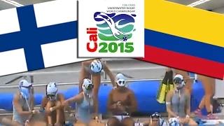 Game #5 | FINLAND - COLOMBIA [Woman] | Underwater Rugby World Championship