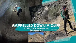 Rappelling, climbing into abandoned mines! Comstock Dexter 2.0 I'm going in. PART 1 of 2