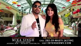 Mika Singh & Sunny Leone Live in Concert ,8th Aug, 2014 VA