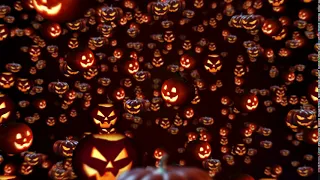 Halloween Pumpkins Background  |  Animation Videos | No Copyright | Visual Effects Video.