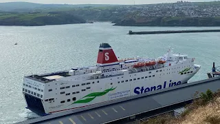 MV Stena Europe Arrives at Fishguard, 3/5/23