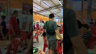 Penang super tanker food court people mountain people sea