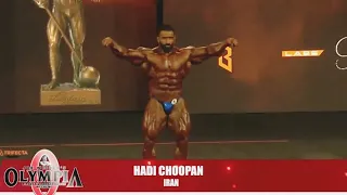 Hadi Choopan Final Posing Routine | Mr. Olympia Finals Full Posing Routine #hadichoopan #cbum