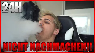 24 STUNDEN SHISHA RAUCHEN OHNE PAUSE.. (HERZSTECHEN) | SELBSTEXPERIMENT