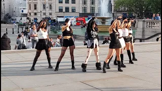 London amazing show [4K HD]girls dancing with music in London Control