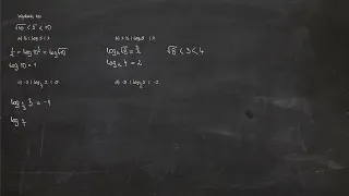 6.69. Wykaż, że: a) ½ 〈 log 5 〈 1  b) 1 ½ 〈 log₂3   〈 2