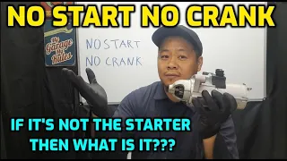 Car No Crank No Start No Sound (Won't Turn Over)