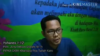 YOHANES 1:12 SIAPAKAH YANG DISEBUT ANAK-ANAK ALLAH