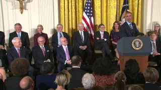 Kareem Abdul-Jabbar Receives The Presidential Medal of Freedom