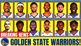 🚨💥 GOLDEN STATE WARRIORS ROSTER AND LINEUP UPDATE 2023/24 NBA SEASON! GOLDEN STATE WARRIORS NEWS