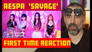 First time reaction - aespa 에스파 'Savage' MV