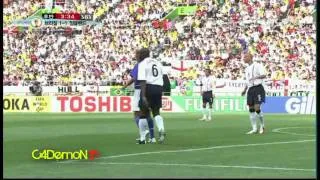 Ronaldinho vs England - 2002 World Cup Quarter Final |HD|