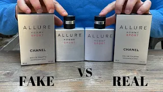 Fake vs Real Chanel Allure Homme Sport 100 ML
