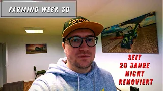 Farming Week 30 | Erstes Video 2022 | Wir machen die Büro's neu