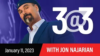 3@3 with Jon Najarian- $UPST $COF & $NOV