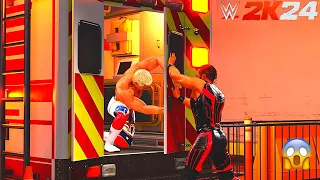 TAMA TONGA VS CODY RHODES | WWE 2K24 | GAMEPLAY | XBOX SERIES S