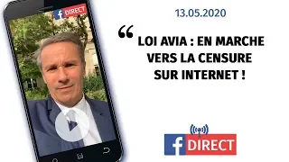 Loi Avia : En Marche vers la censure sur Internet !