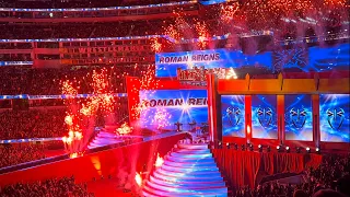 Wrestlemania 39 Cody and Roman entrances FULL Live