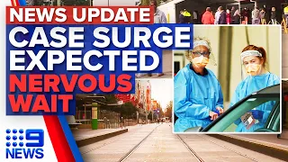 NSW braces for surge in COVID-19 cases, Victorians wait for lockdown announcement | 9 News Australia