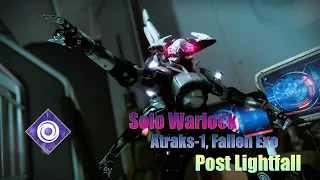 Solo Warlock Atraks-1 (Post Lightfall)