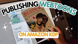 How I Published my Webtoon on Amazon KDP & Made $800 with Kindle Unlimited || TIPS & TRICKS