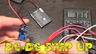 DC-DC Step Up Power Module 2A on MT3608