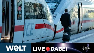 WELT LIVE DABEI: Streik bei der Bahn? Ergebnis der GDL-Urabstimmung