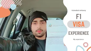 GOT REJECTED WITHOUT REASON | F1 VISA INTERVIEW EXPERIENCE | F1 VISA QUESTIONS | ISLAMABAD EMBASSY