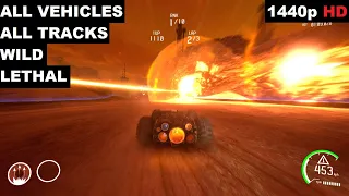 GRIP: Combat Racing All Tracks / Circuits + All Vehicles PC Gameplay