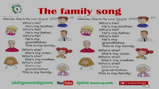 family song | who is she | Name of family