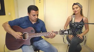 Shayna & gilor - All 'Bout The Money (Meja) acoustic cover