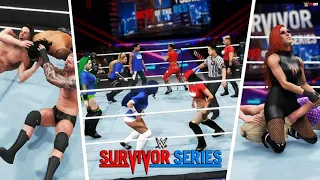 WWE 2K20: Survivor Series 2021 Full Show - Prediction Highlights (Part 2)