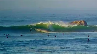 XL-sized swell hits STEAMER LANE - October 19, 2023