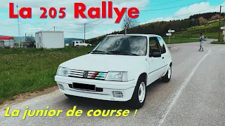 Essai 205 Rallye - La junior de course - La dernière petite sportive à Carbus !