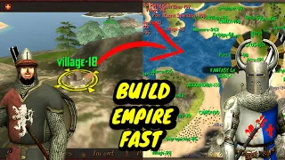 how to build empire in steel and flesh 2 | Version 1.5 and 1.6 | fast way to build empire 2023