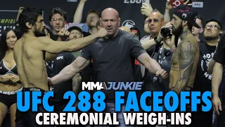 UFC 288 Full Ceremonial Weigh-In Faceoffs From Newark