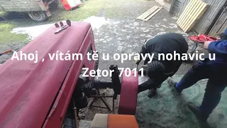 Oprava Zetoru 7011 / první část/2021