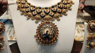 Tanishq Latest Antique Necklace Collection