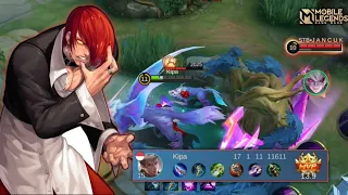 BOWO YAGAMI MID LANE AUTO BIKIN MUSUH PUSING | CHOU FULL DAMAGE - TOP GLOBAL CHOU MLBB