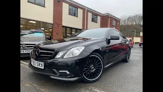 2010 60-Reg Mercedes E250 CDI AMG Sport Auto Coupe,Great spec and looks !! £6995