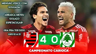 😱 EXPLOSÃO RUBRO-NEGRA! Flamengo 4 x 0 Boa Vista | Melhores Momentos | carioca 2024