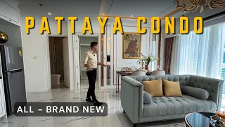 The newest in Pattaya Tour a luxury condo near the sea | PATTAYA CONDO