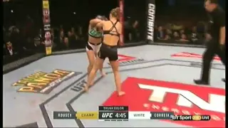 ronda rousey vs bethe correia UFC 190 full fight