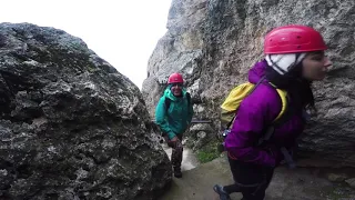 Climbing Beshbarmaq Mount - Azerbaijan