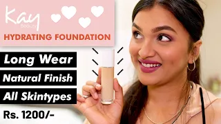 *NEW* Kay Beauty Hydrating Foundation Review & Wear Test | BeautiCo.